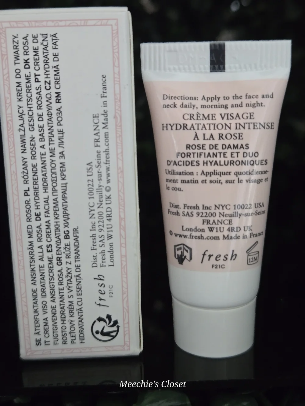 Fresh Rose Deep Hydration Face Cream New in Box x2 NIB